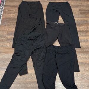 Black Leggings Set